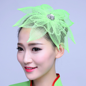 最新广场舞头花表演,时尚与活力的完美结合