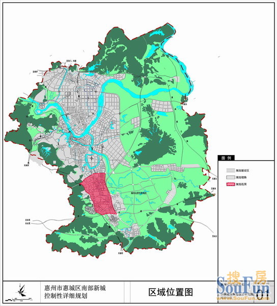 惠州南部新城最新规划指南