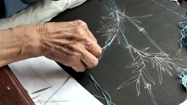 最新绣花针,一针一线间的自信与成就