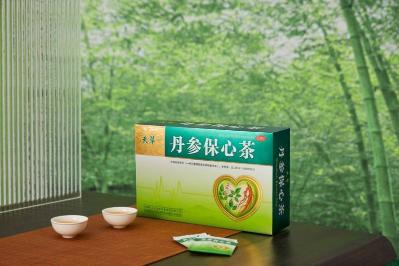 丹参保心茶,一杯茶,一份情