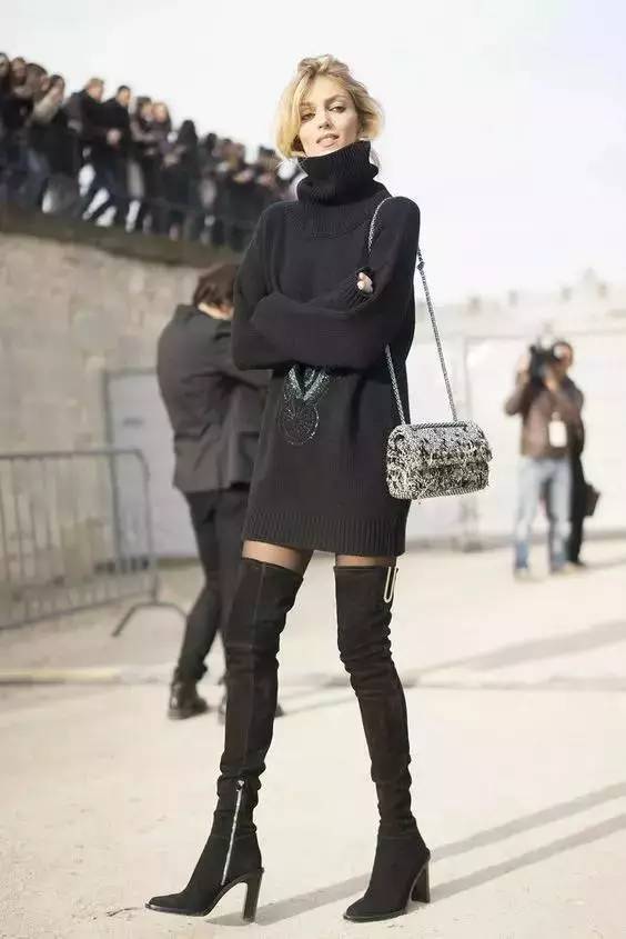 最新款女士长靴图片,时尚潮流的极致演绎