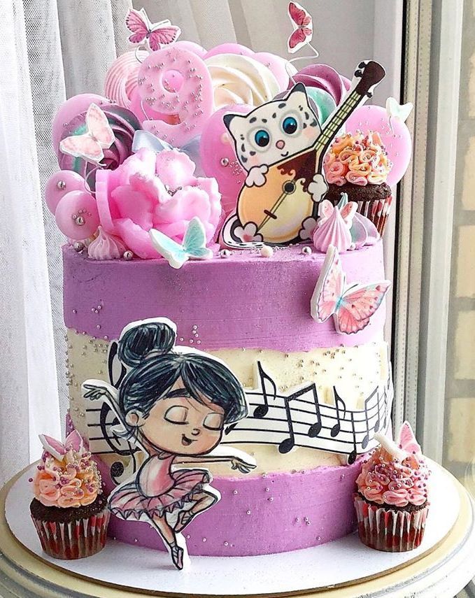 动漫生日蛋糕图片,流行文化的甜蜜交织