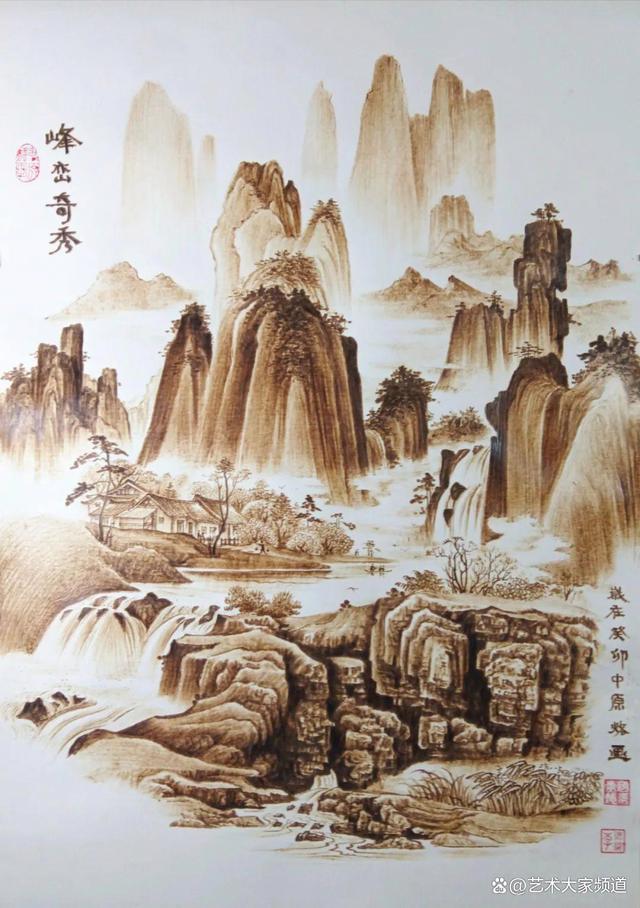 最新烙画作品,艺术创新与传统工艺的融合