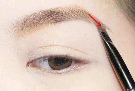 2024最新落尾眉图片教程,从零开始学习如何画落尾眉